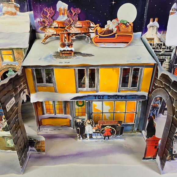 Victorian Advent Pop UP Book Christmas Holiday Thomas Nelson Regency 1993 VTG - Picture 13 of 16